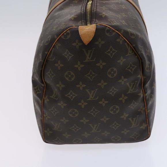LOUIS VUITTON Monogram Keepall 50 Boston Bag M41426 LV Auth BD1916 - Picture 4 of 16